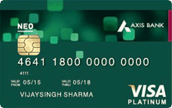 AXIS Bank Neo credit card