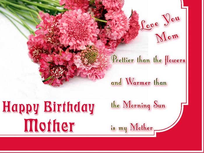 Happy Birthday Wishes for Mother