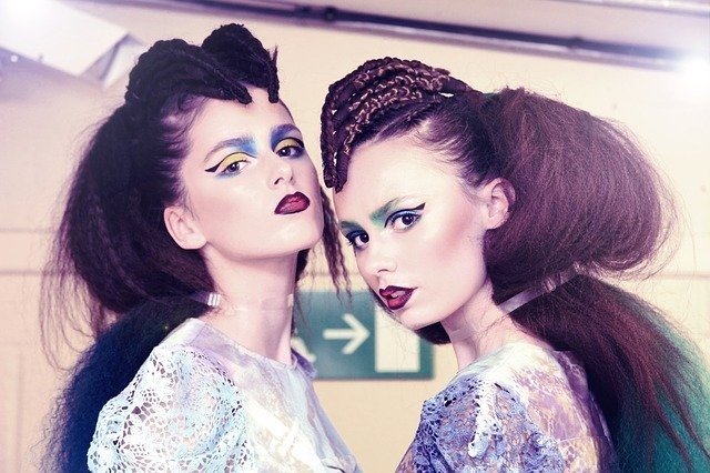 fashion, models, cosmetics, female, hairdo