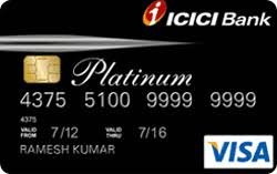 ICICI Instant Platinum credit card