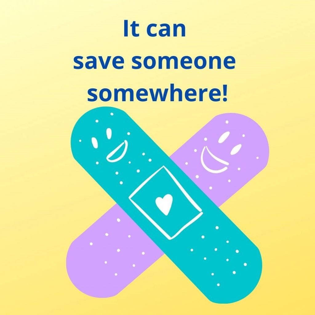 helping, suicides, motivation, bandage