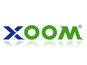 XOOM logo, online transactions