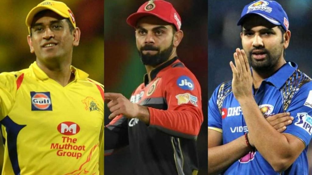 Virat Kohli MS Dhoni Rohit Sharma