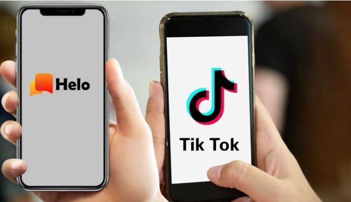 tik tok and halo apps