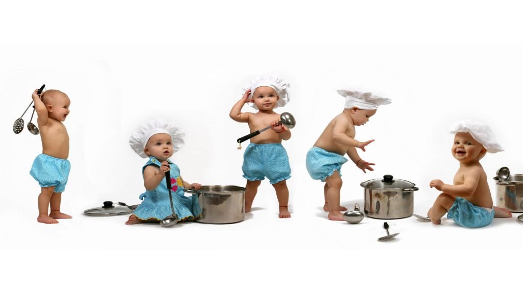 cooking baby cooking
