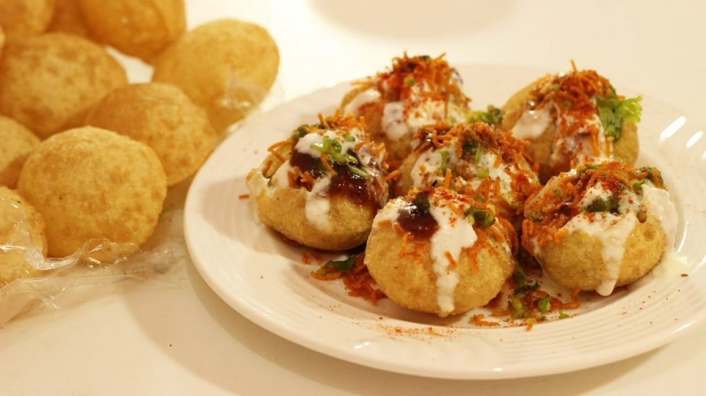 Phuchka or Golgappa is a kolkata street side speciality served with smashed aloo and imli water. Phuckhas in Kolkata are a liitle bigger in size than golgappas and taste quite different.