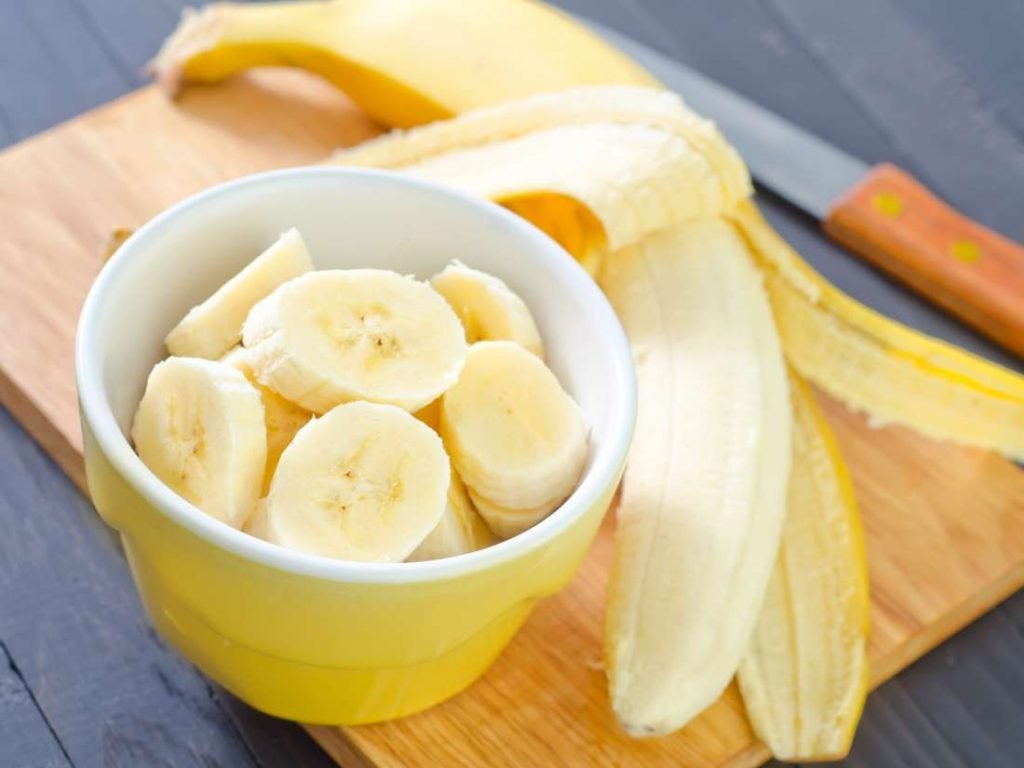 banana and banana peel